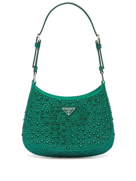 borsa prada cleo brillantini|farfetch prada cleo.